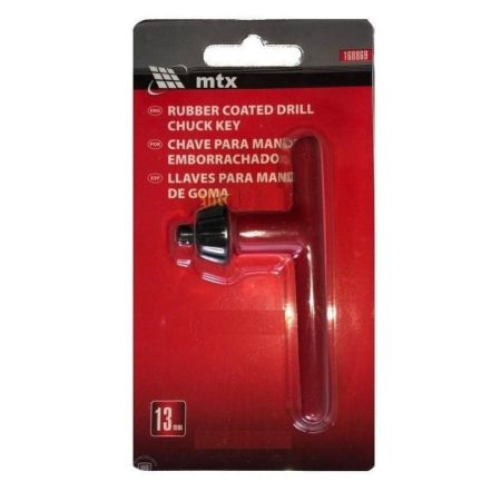 Mtx Rubber Coated Drill Chuck Key 13mm