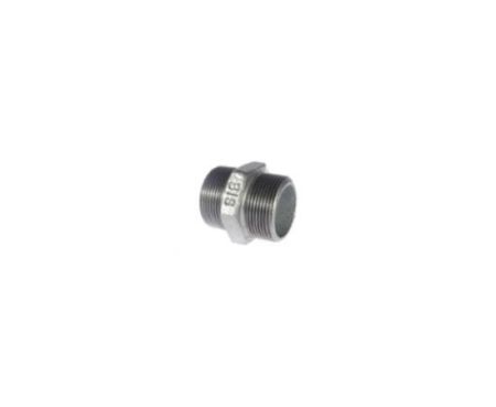 MI Pipe Fittings Nipple Hex BIS Thailand (1/2Inch to 2Inch)