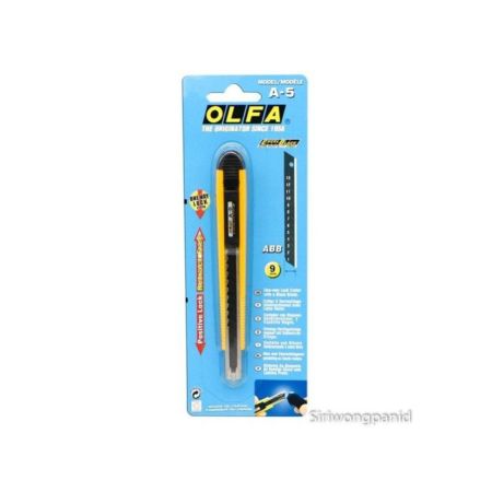 Olfa A-5 One Way Lock Cutter With A Black Blade