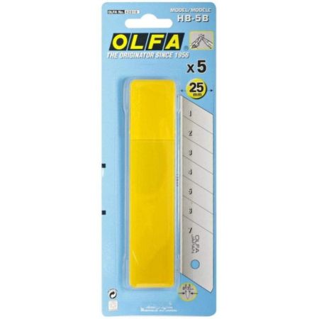 Olfa HB-5B 25mm Spare Blades - 5pcs