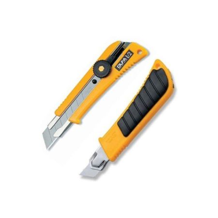 Olfa L-2 Heavy Duty Cutter With Anti-Slip Rubber Grip