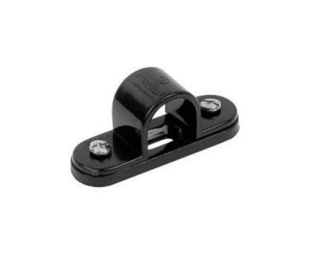 Decoduct PVC Electrical Conduit Fittings for Indoor and Outdoor Electrical Wiring and Cabling (Pack of 10) (Space Bar Saddle)