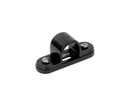 PVC Electrical Conduit Fittings for Indoor and Outdoor Electrical Wiring and Cabling (Pack of 10) (Space Bar Saddle)