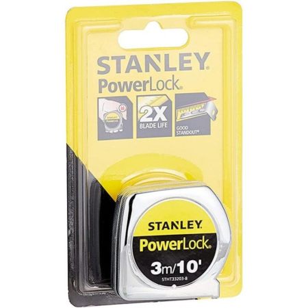 Stanley Powerlock Measuring Tape 3m/10