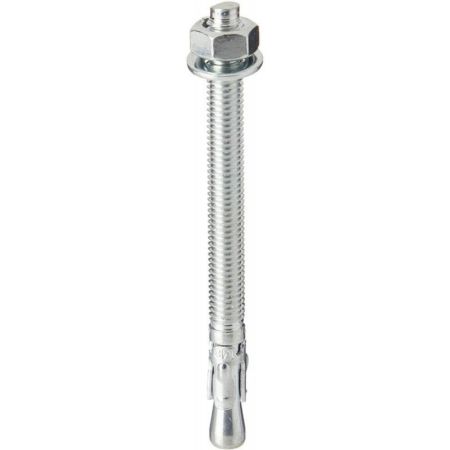 Tuf-Fix Zinc Plated Through Bolt 12x120mm -5pcs