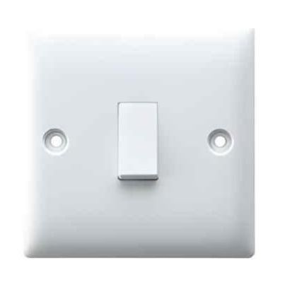 RR Switch Plate-10AX 1 Gang 2 Way-W1002