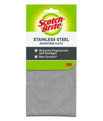 3M Scotch-Brite HP M/Fbr Stainles Steel Cleaning Cloth TR404