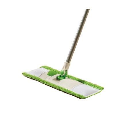 3M Scotch-Brite Hardwood Floor Mop + Green & Yellow Stick TR075