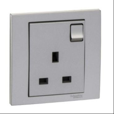 Schneider Vivace 13A Single switch socket-KB15-AS