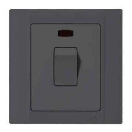 RR Dp Switch With Neon-1G-20 Ax-Black-Rrvn6624