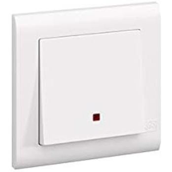 Mk 20AX 1G Dp Switch With Neon Wide-MV4787NWHI