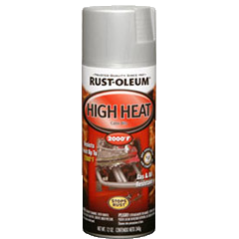 Rust-Oleum Spray Paint Automotive High Heat Flat Aluminum 12oz 248904