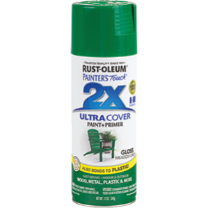 Rust-Oleum Spray Paint Painters Touch 2X Gloss Meadow Green 12oz 249100