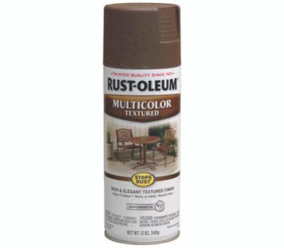 Rust-Oleum Spray Paint Stops Rust Multicolor Textured Autumn Brown 12oz 223523