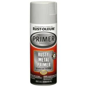 Rust-Oleum Spray Paint Primer Rusty Metal Light Gray 12oz 249331