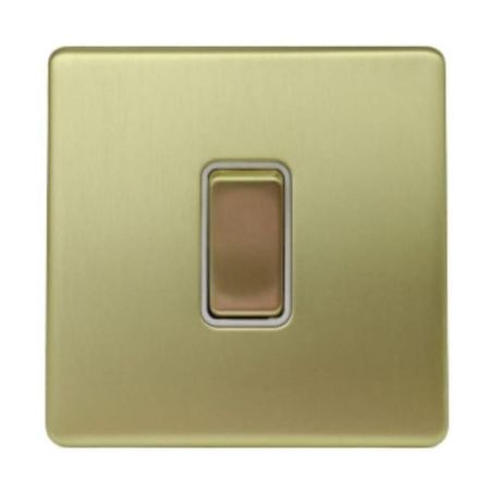 Admore Switch-1G-2 Way-Gold-A302