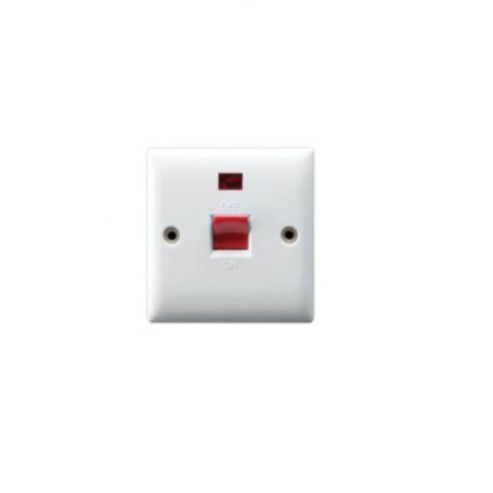 RR 45 Dp Switch Plate-1G-45 Ax-W1016