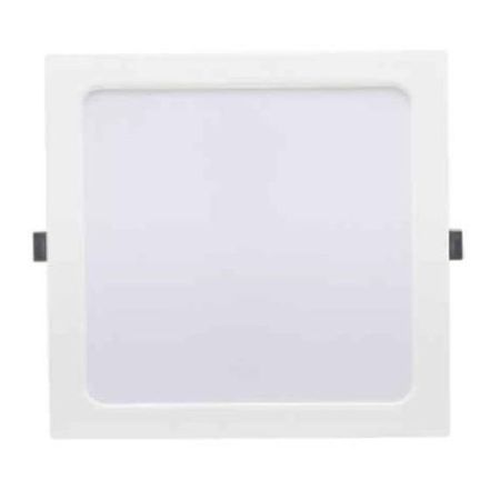 RR 22W Led Square Back Lit DOB Panel Down 3000K - RR-SQPLDOB-22W-W
