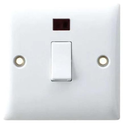 RR Wall Switch With Neon-1G-20 Ax-W1012