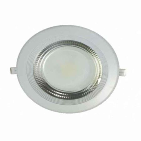 RR Led Cob Downlight 20W Warm White 3000k - Rr-DL20COBLW(FXEC)