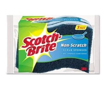 3M Scotch Brite Non Scratch Scrub Sponges-TR202
