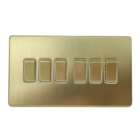 Admore Switch-6G-2 Way-Gold-A310