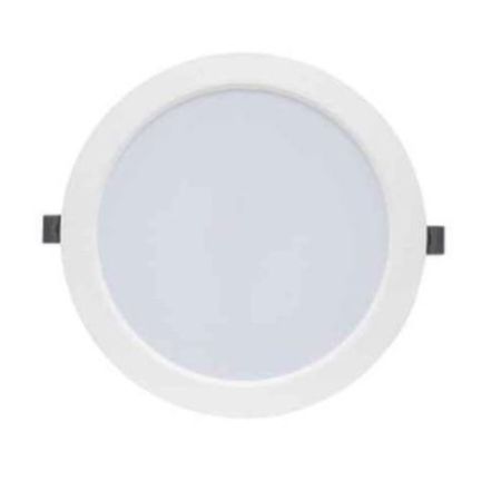 RR Led Round Back Panel Down Light-12 W-Rrlpdlrbl126Kec-3000K