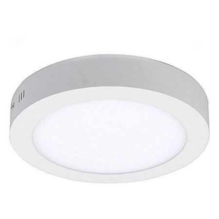 RR 18W Led Round Surface Mounted Back Lit DOB Panel Down-3000K-RR-SMRPLDOB-18W-W