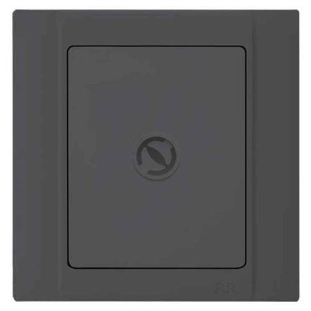 RR-Front Flex Outlet With 3 Terminal-Rrvn6651-BK