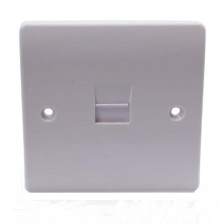 Admore Teliphon Socket 1G White VZ0238