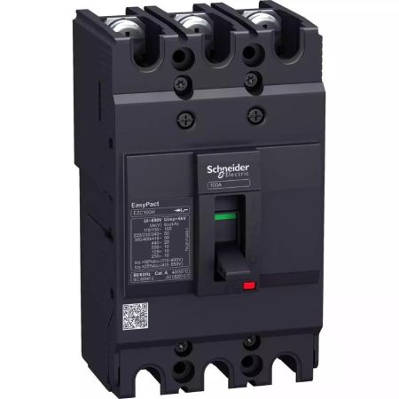 Schneider Circuit Breaker Easypact EZC100H TMD 3P - 40A