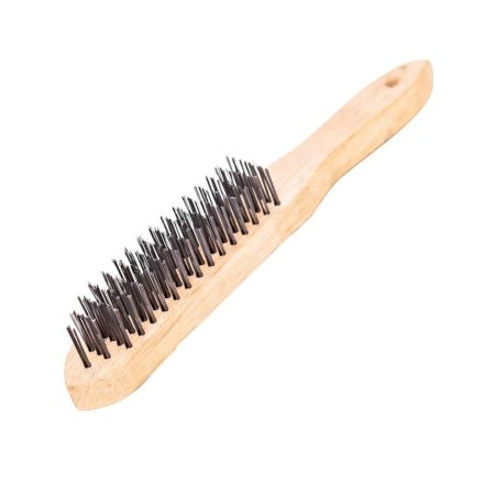 Sparta Steel Wire Brush Wood Handle 6 Row - 748265