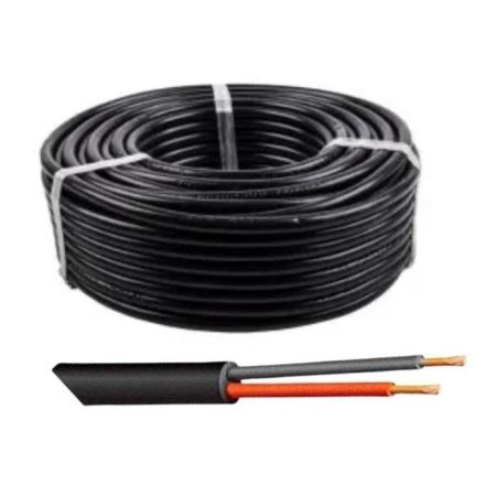 RR 1.5mm X 2Core Flexible Cable 100 Yard - Black