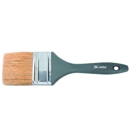 MTX Flat Brush Plastic Handle - 4