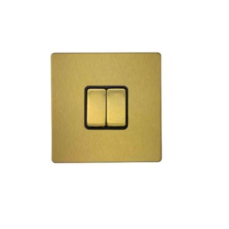 RR 10Amp 2 Gang 1 Way Switch - VN6615M-BG
