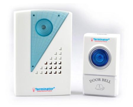 Terminator Digital Wireless Doorbell TDB001DC