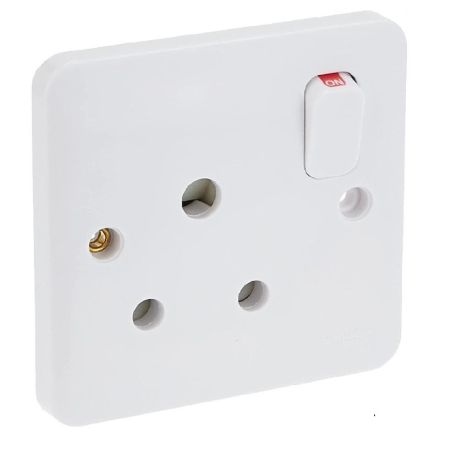 Schneider Lisse 15AX 1G Switched Socket - GGBL3090S