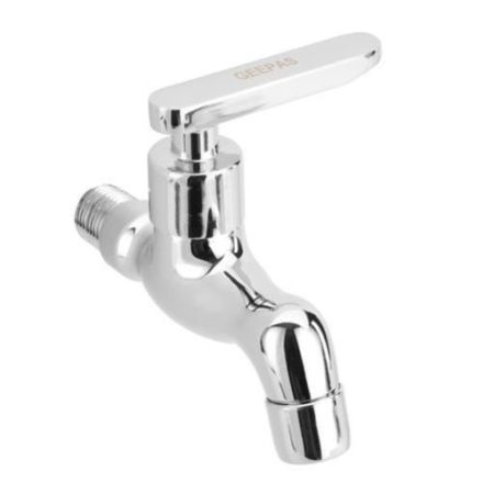 Geepas Wall Mounted Bib Tap 1x50 - GSW61142