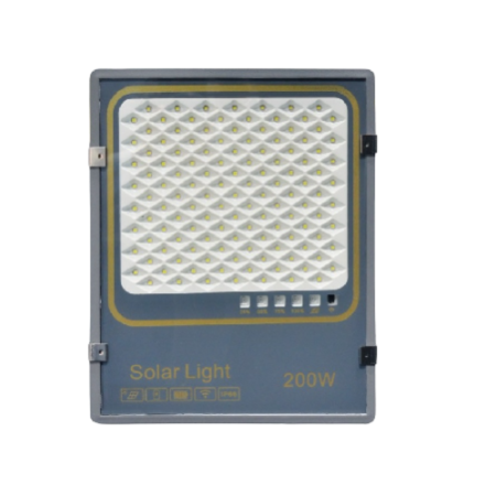 RR Led Solar Flood Light 200W With Remote Day Light RR-SFL200D