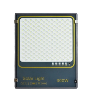 RR Led Solar Flood Light 300W With Remote Day Light RR-SFL300D