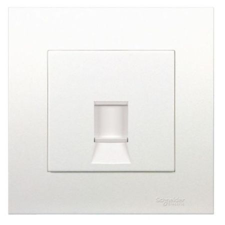 Schneider Vivace 1G Face Plate for Key Stone Jack - KB31RJK