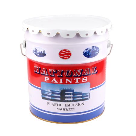 National Plastic Emulsion White 800-18Ltr