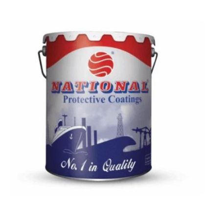 National Synthetic Enamel Gloss Oil Paint 890 Black-18Ltr