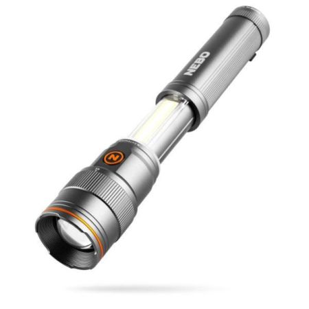 Nebo Franklin Rechargeable Work Light and Flashlight 500 Lumen Slide RC NEB-WLT-0025-G