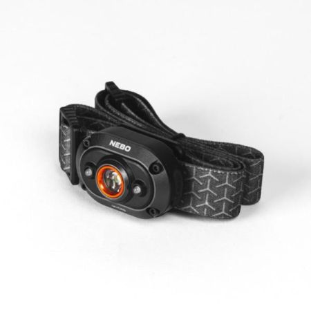 Nebo Rechargeable Headlamp and Cap Light with 400 Lumen Turbo Mode NEB-HLP-0011-G