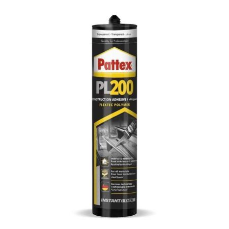 Pattex Construction Adhesive Pl200 Transparent