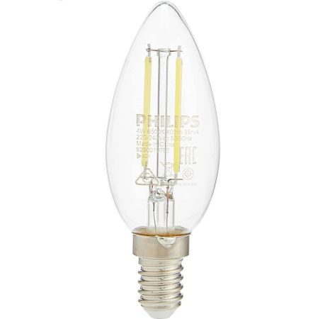 Philips LED Filament Candle 40W E14 White