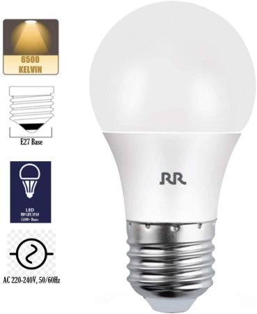 RR Led Bulb 9W 6500K Day Light E 27