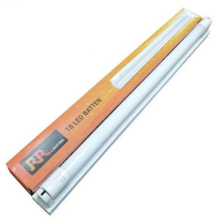 RR LED Tube Light With Batten 4ft 18W T8 6500K (Daylight) RR-LBT8-18