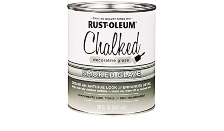 Rust-Oleum Chalked Paint Smoked Glaze Matte Finish 1Quart 315883